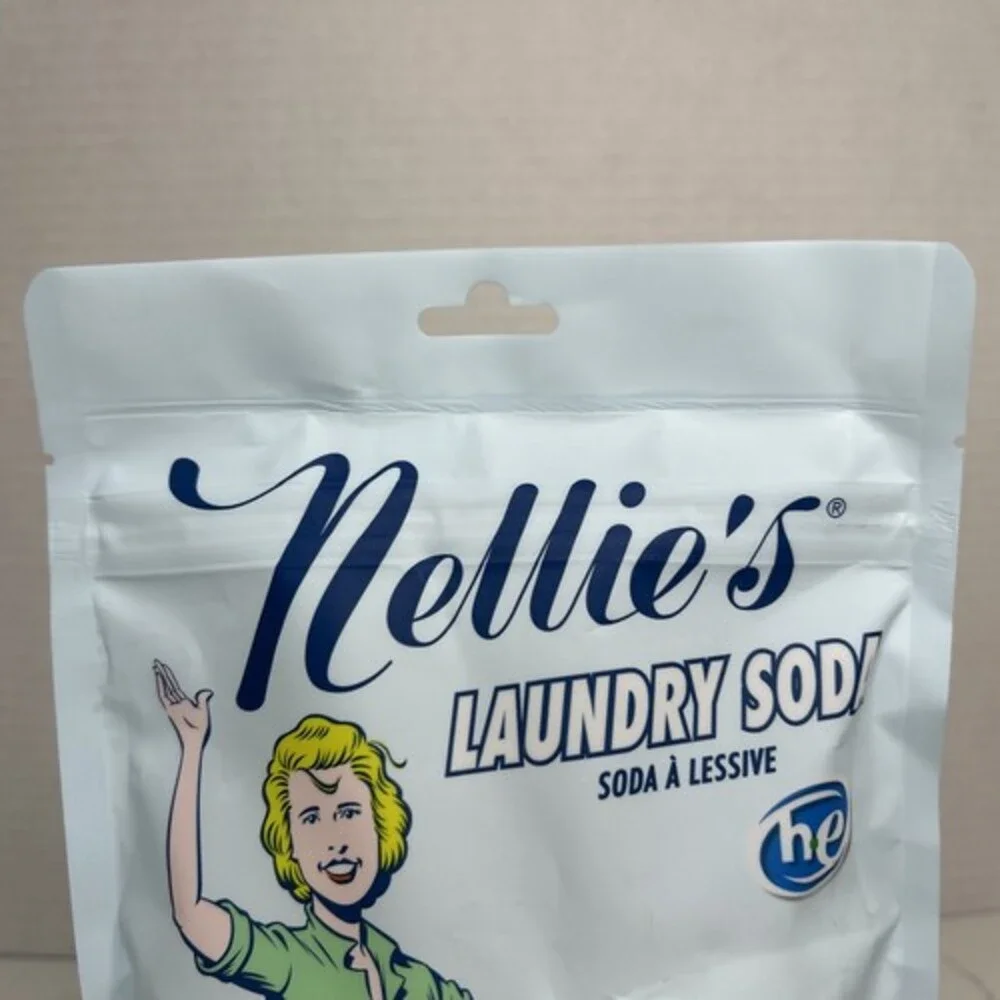 Nellie's All Natural Laundry Soda 50 Loads 1.6 lbs Brand New